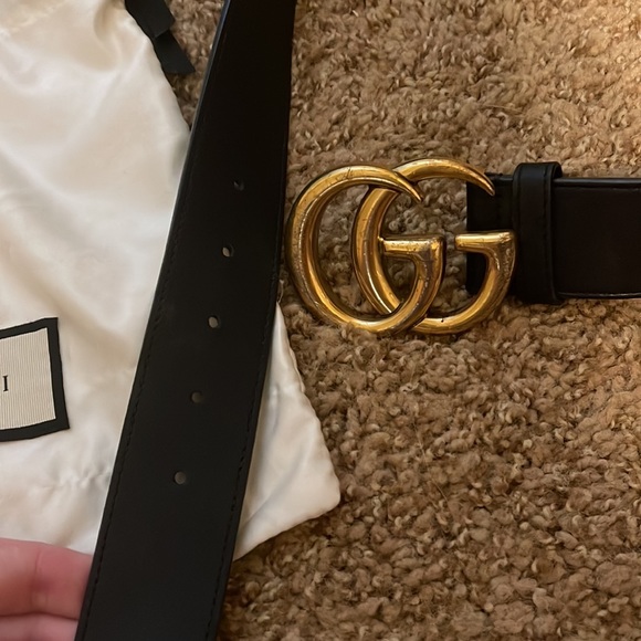 Double G Gucci Belt 85/34 - Picture 3 of 4